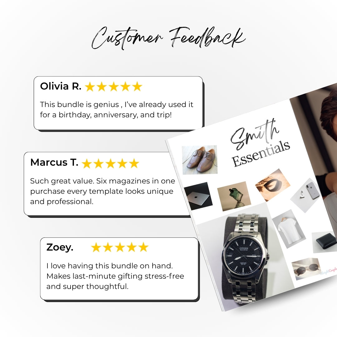 Couples Magazine Template โ Turn Your Love Story Into a Luxury Keepsake