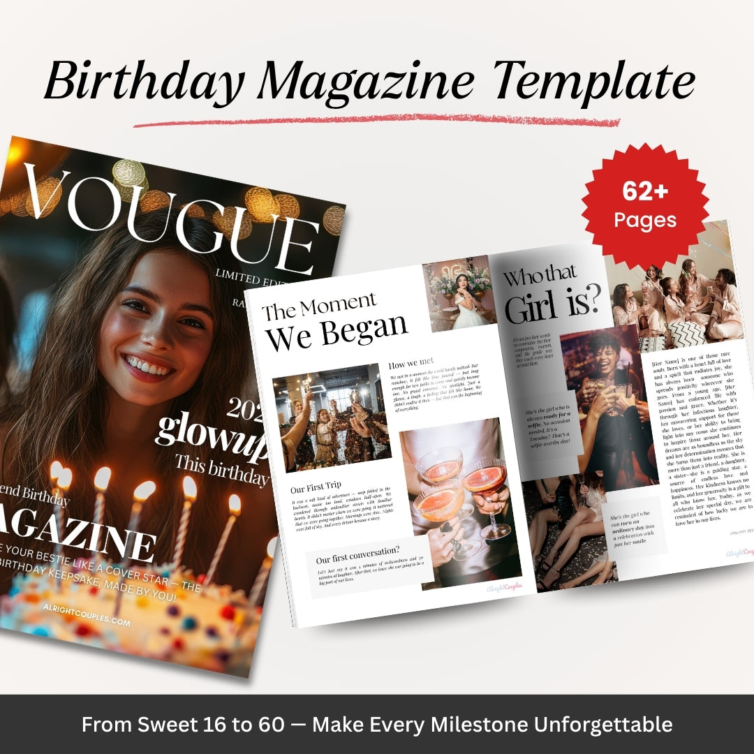 Trending Editable Magazine Bundle โ 6 Viral Templates for Every Celebration