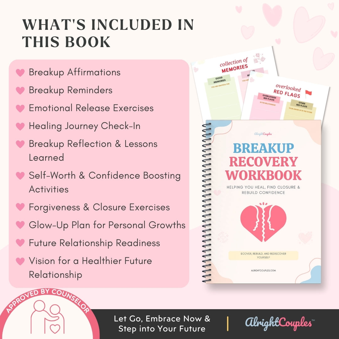 Breakup Recovery Workbook – Heal, Reflect & Rebuild