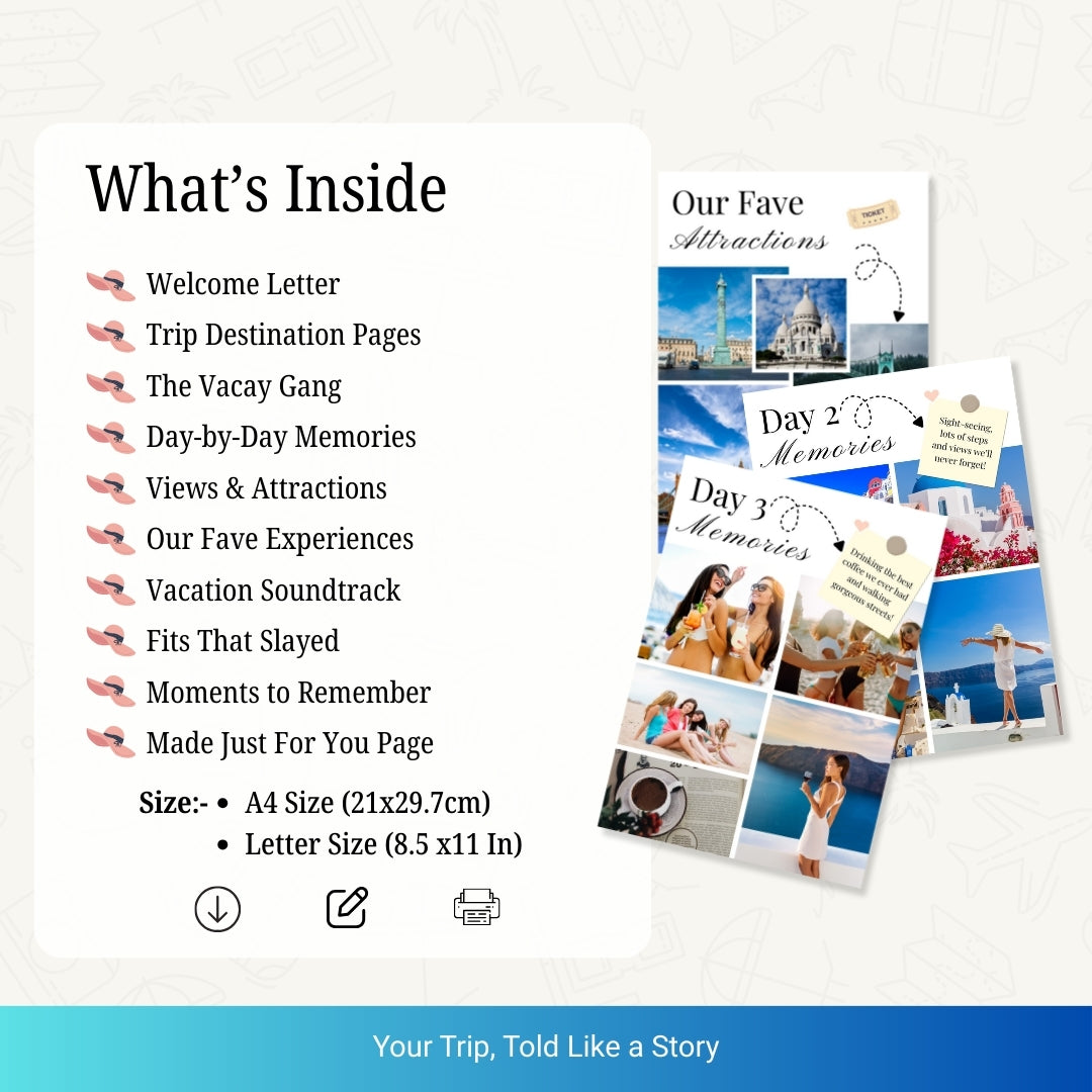 Travel Magazine Template β Unforgettable Trips, Captured Forever