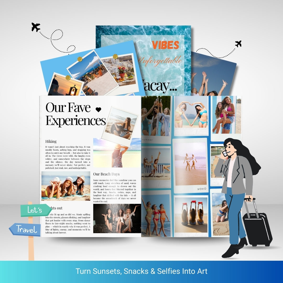 Travel Magazine Template β Unforgettable Trips, Captured Forever
