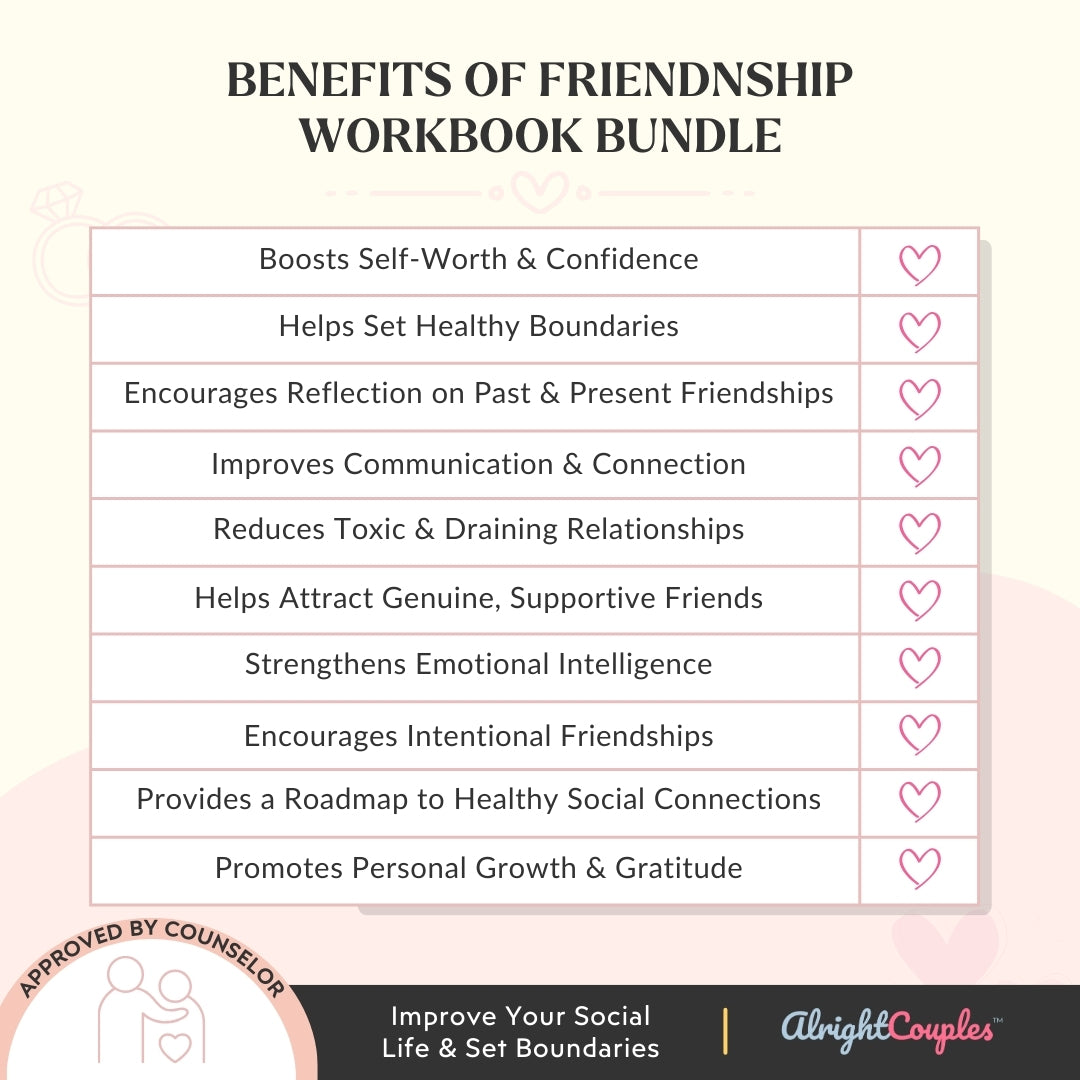 Friendship Workbook Bundle – Build Lasting Connections