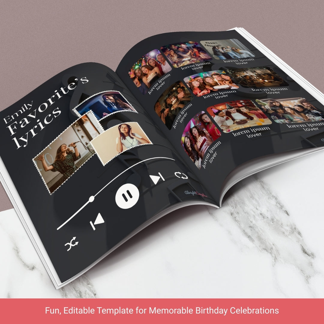 Birthday Magazine โ A Unique, Personalized Gift to Celebrate Their Story
