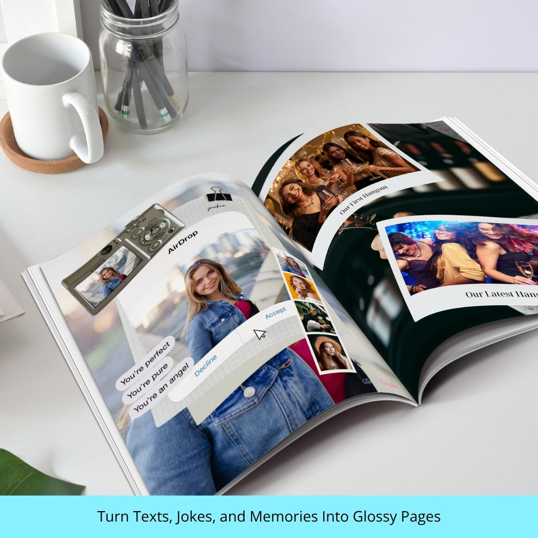 Friendship Magazine Template โ The Ultimate Gift for Your Bestie