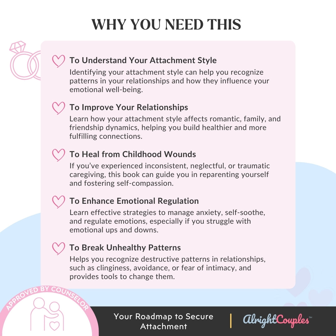 Attachment Styles Workbook: Unlock the Secrets to Stronger Bonds
