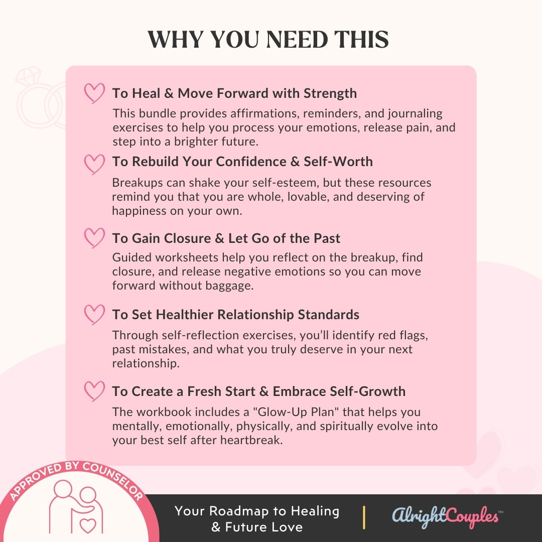 Breakup Recovery Workbook – Heal, Reflect & Rebuild