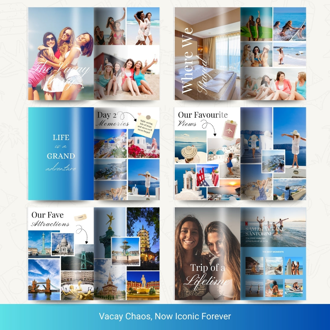 Travel Magazine Template β Unforgettable Trips, Captured Forever