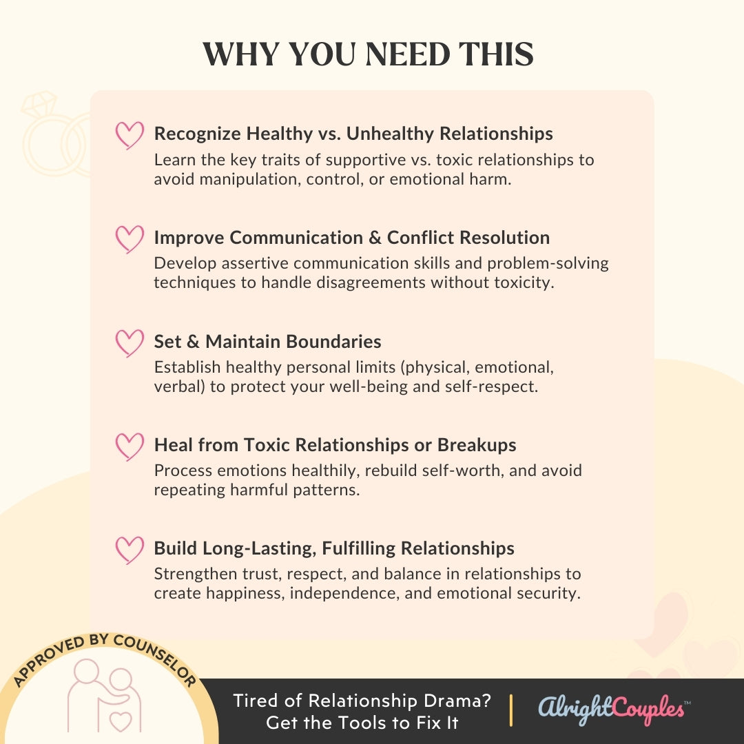 Healthy vs. Unhealthy Relationships Workbook