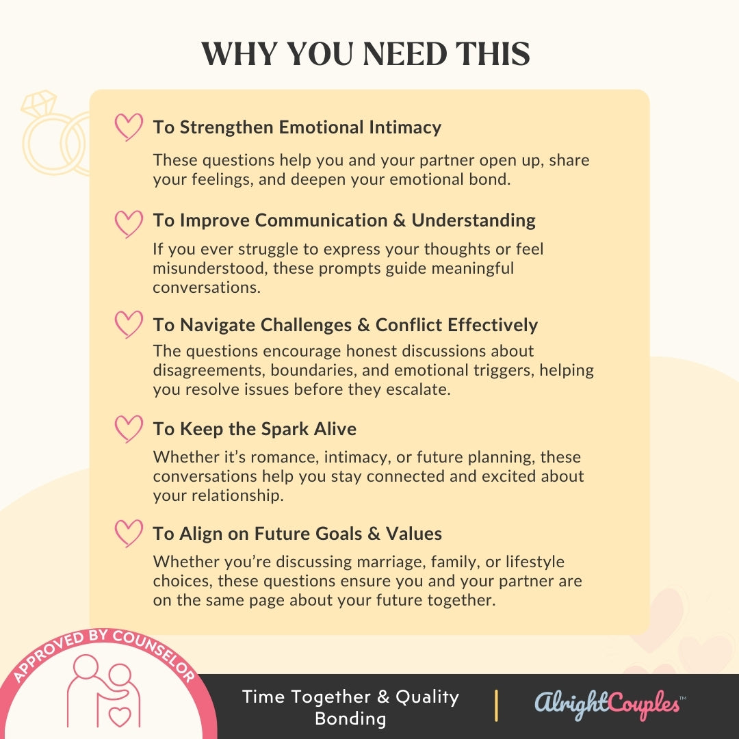 100 Deep Relationship Questions – Build Intimacy & Meaningful Bonds
