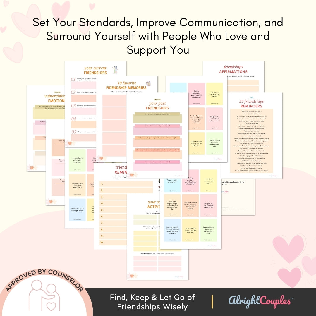 Friendship Workbook Bundle – Build Lasting Connections