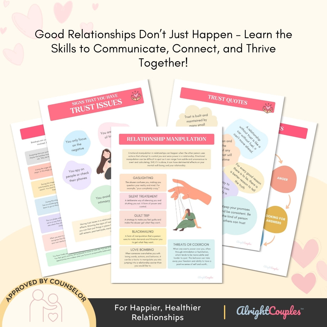 Healthy vs. Unhealthy Relationships Workbook