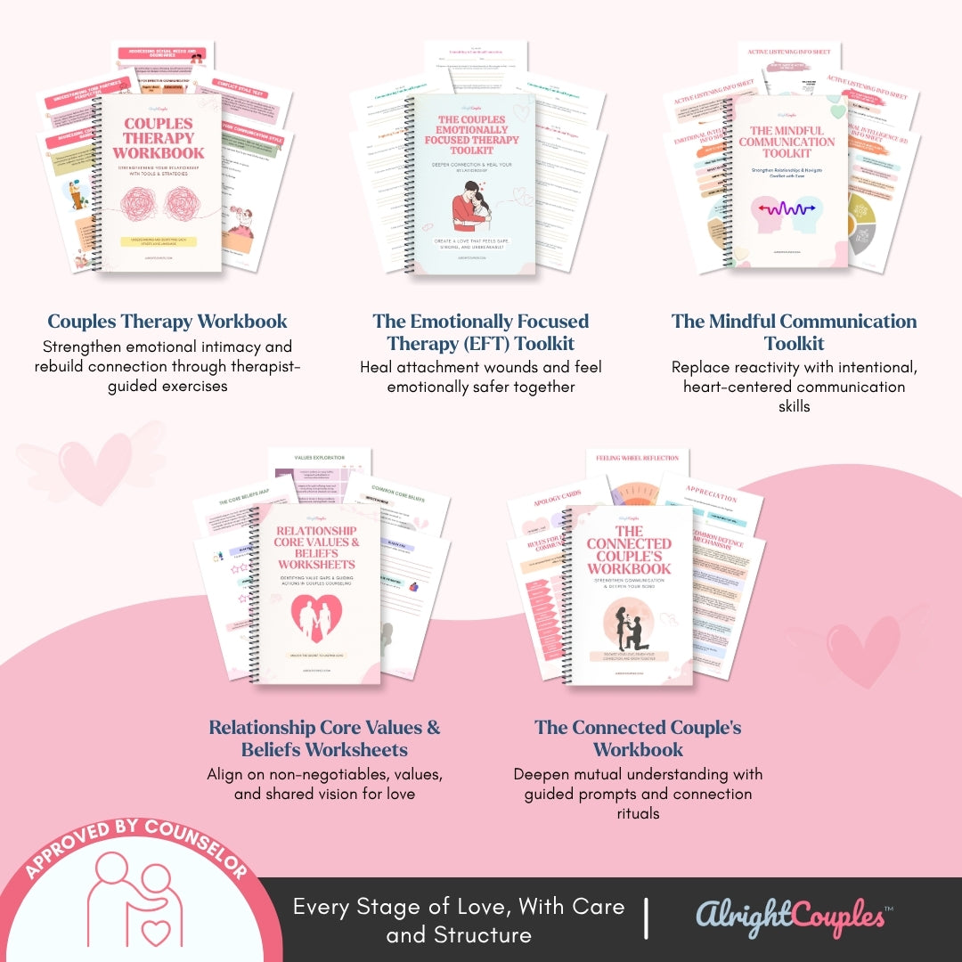 The All-In-One Relationship Growth Bundle – Whole Shop Access | 19+ Expert-Created Relationship Workbooks & Tools | Complete Website Workbooks Access in one Pass