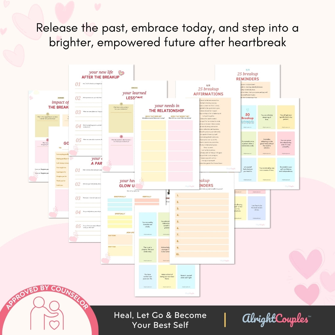 Breakup Recovery Workbook – Heal, Reflect & Rebuild