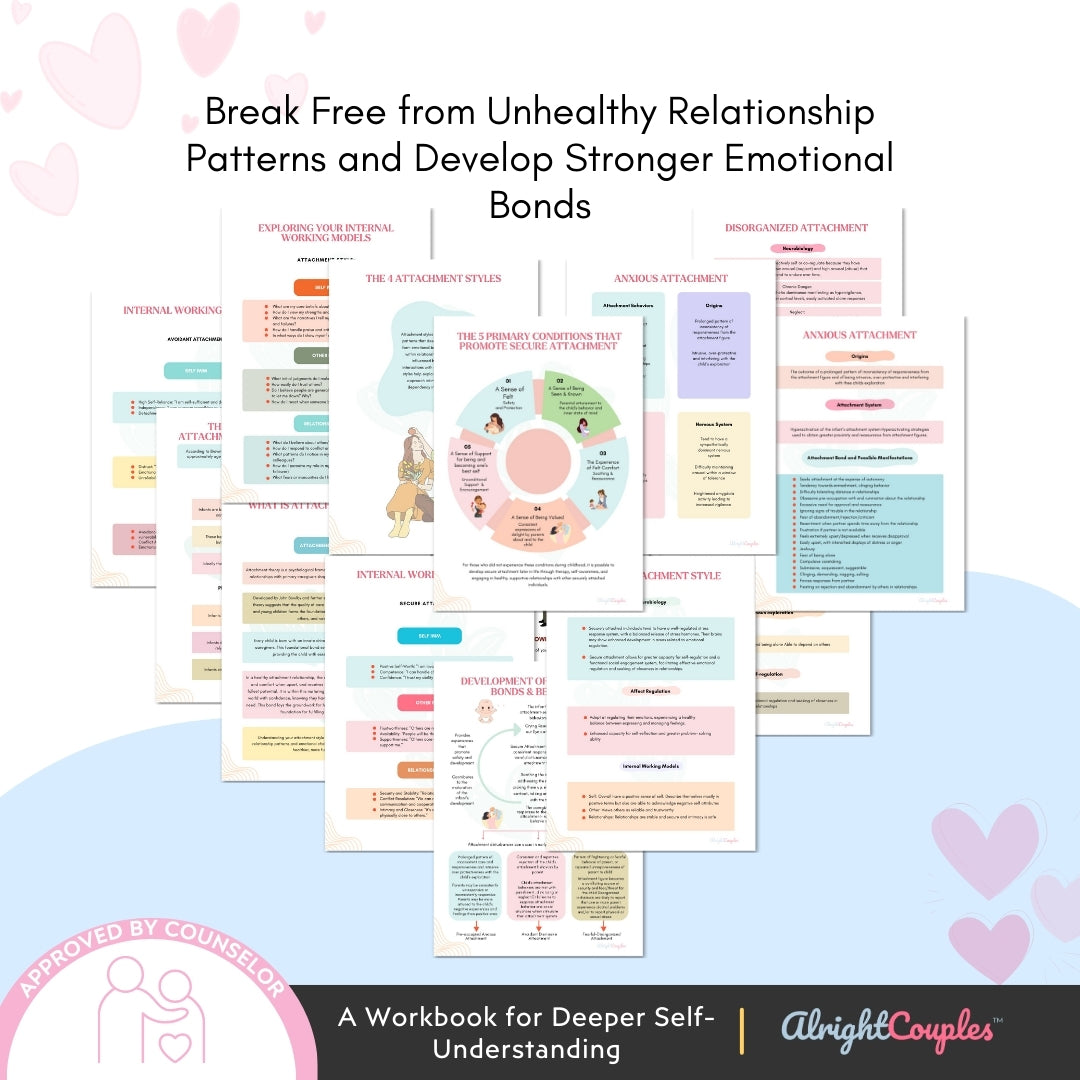 Attachment Styles Workbook: Unlock the Secrets to Stronger Bonds