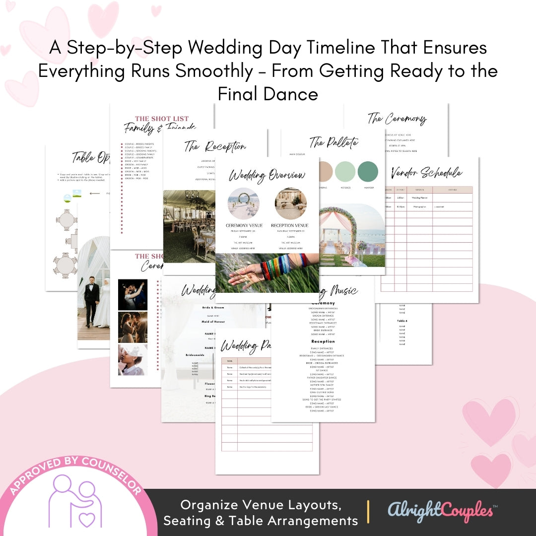 The Premium Wedding Day Planner: Complete Planning Guide