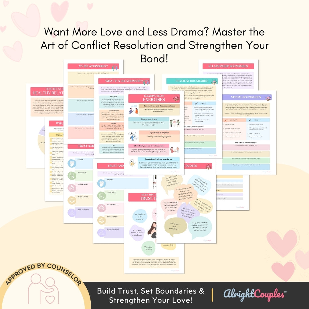 Healthy vs. Unhealthy Relationships Workbook