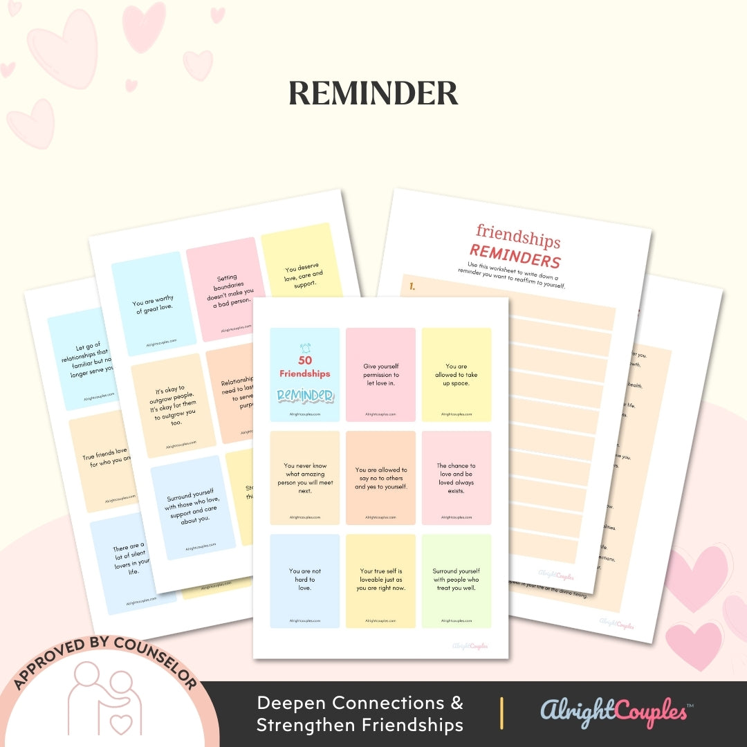 Friendship Workbook Bundle – Build Lasting Connections