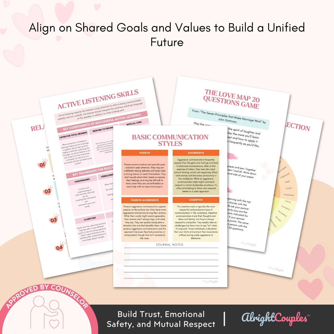 The Connected Couple’s Workbook | Strengthen Your Bond