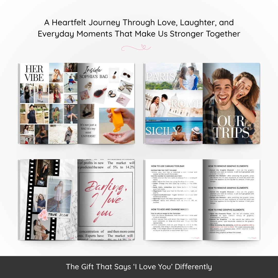 Couples Magazine Template โ Turn Your Love Story Into a Luxury Keepsake