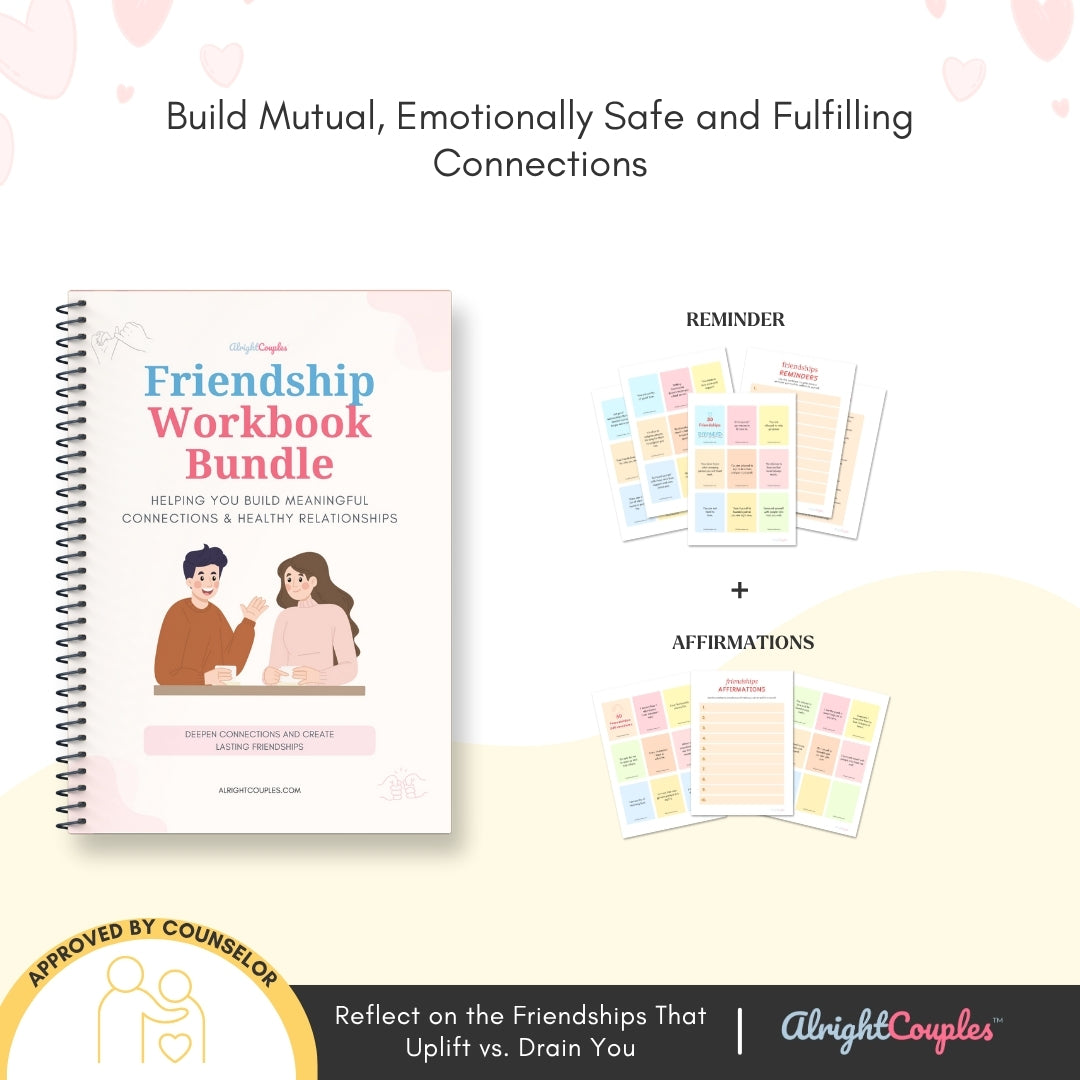 The Self-Discovery & Relationship Clarity Bundle – Contains 5 Expert Workbooks for Dating, Boundaries, Emotional Insight & Healthier Love