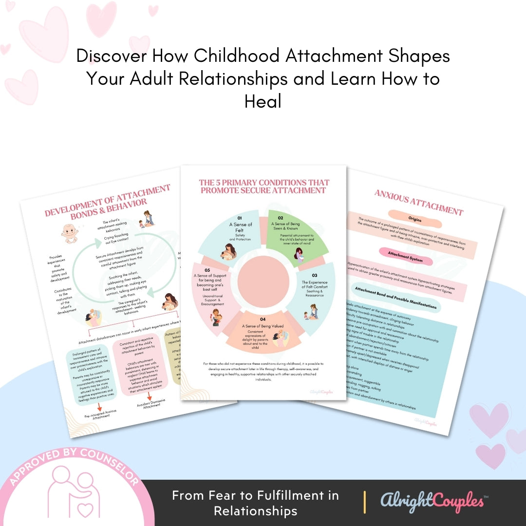 Attachment Styles Workbook: Unlock the Secrets to Stronger Bonds