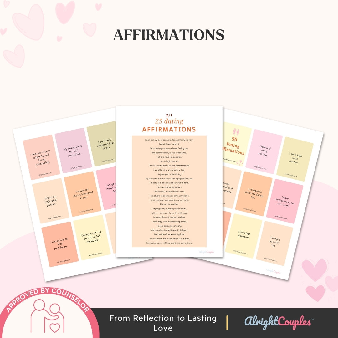 Dating Workbook Bundle – Build Healthy Relationships