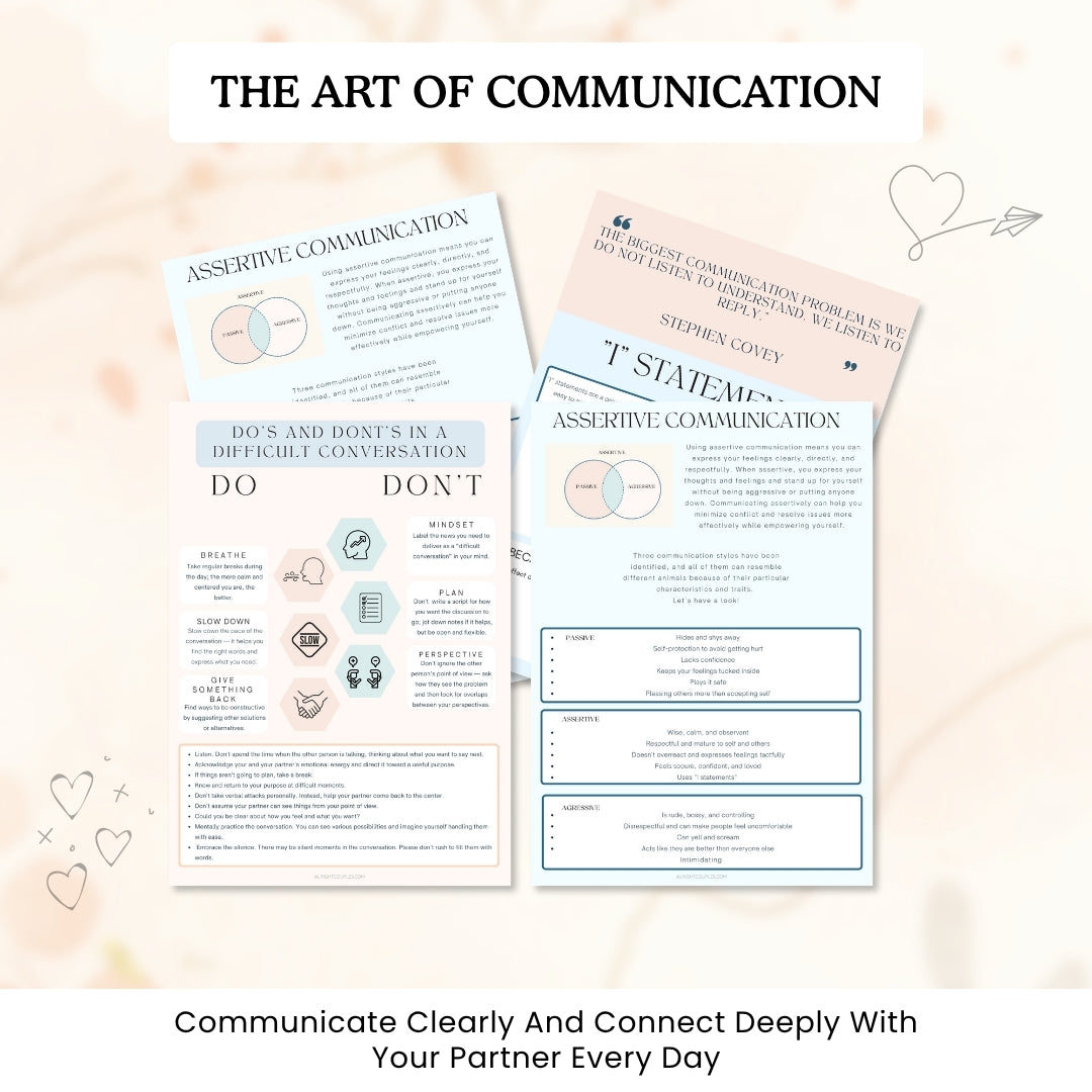 Ultimate Couples Therapy Bundle โ 8 Therapist-Approved Tools to Heal, Communicate & Reconnect