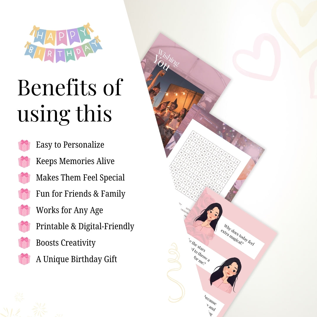 Birthday Magazine โ A Unique, Personalized Gift to Celebrate Their Story