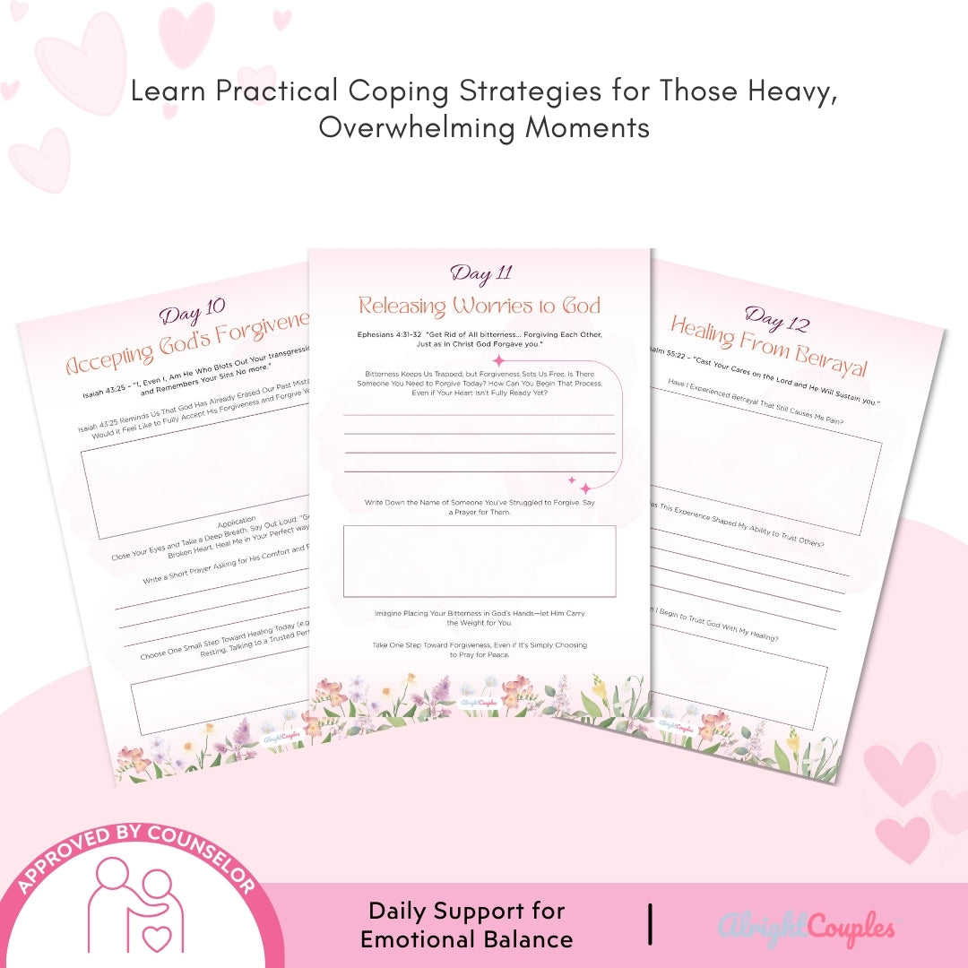 Healing Hearts Journal – Gentle Guided Prompts for Heartbreak & Renewal