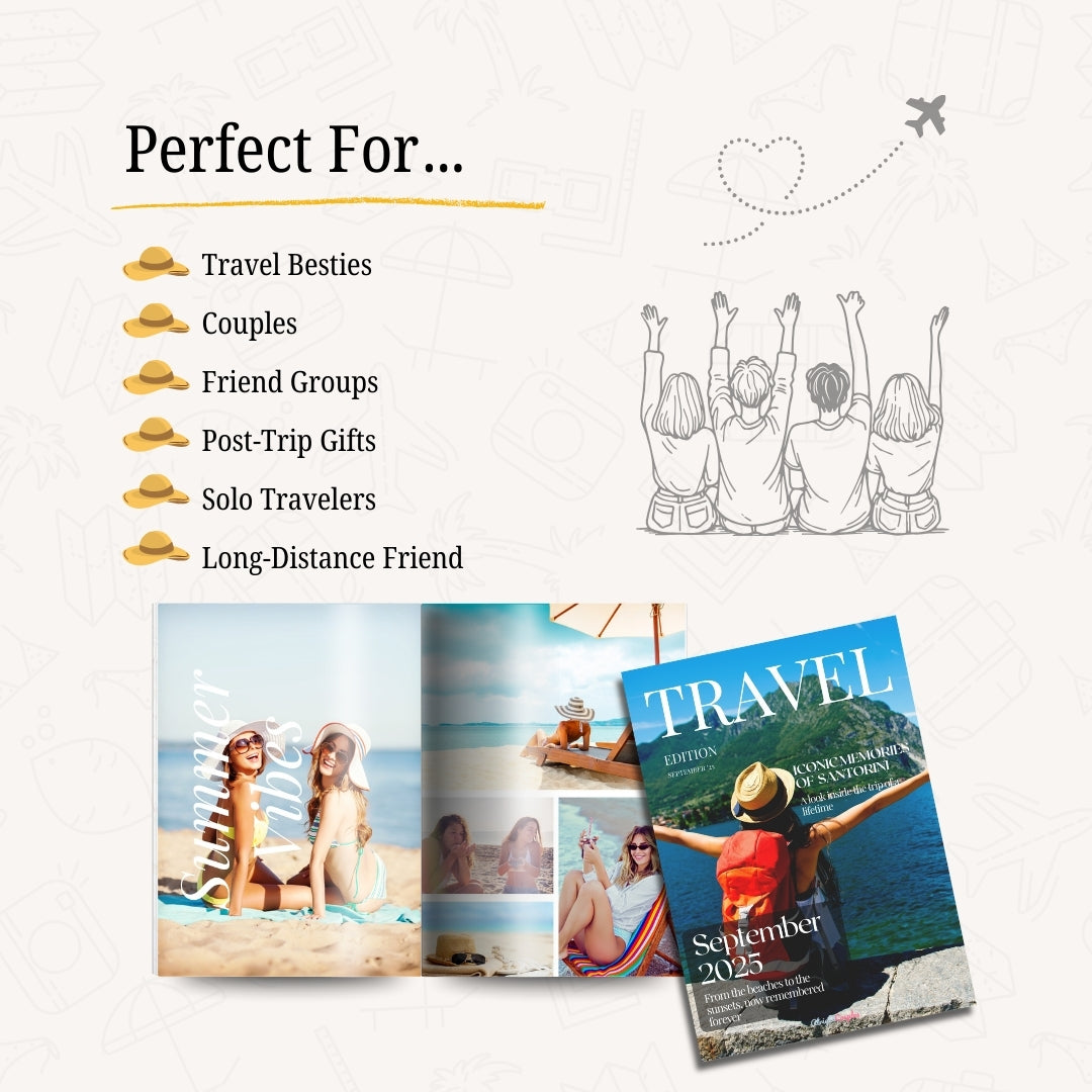 Travel Magazine Template β Unforgettable Trips, Captured Forever