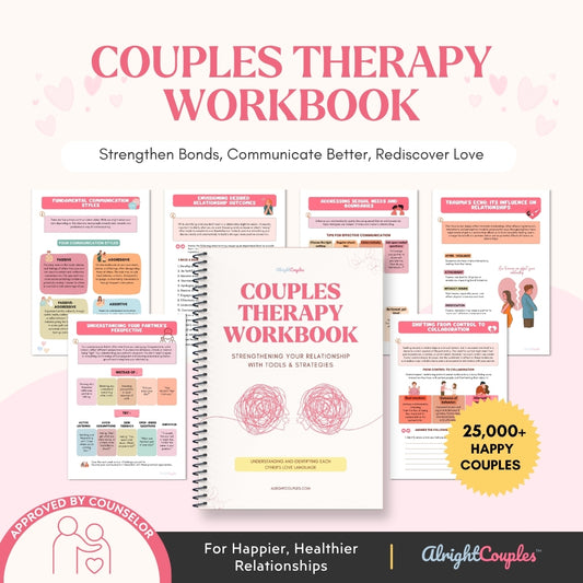 Couples Therapy Workbook – Strengthen Love