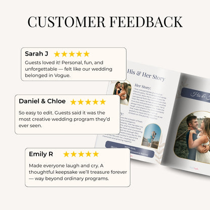 Wedding Magazine Template – Your Love Story, Designed Like a Dream