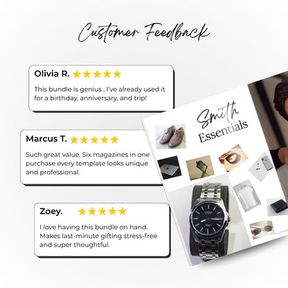 Couples Magazine Template – Turn Your Love Story Into a Luxury Keepsake