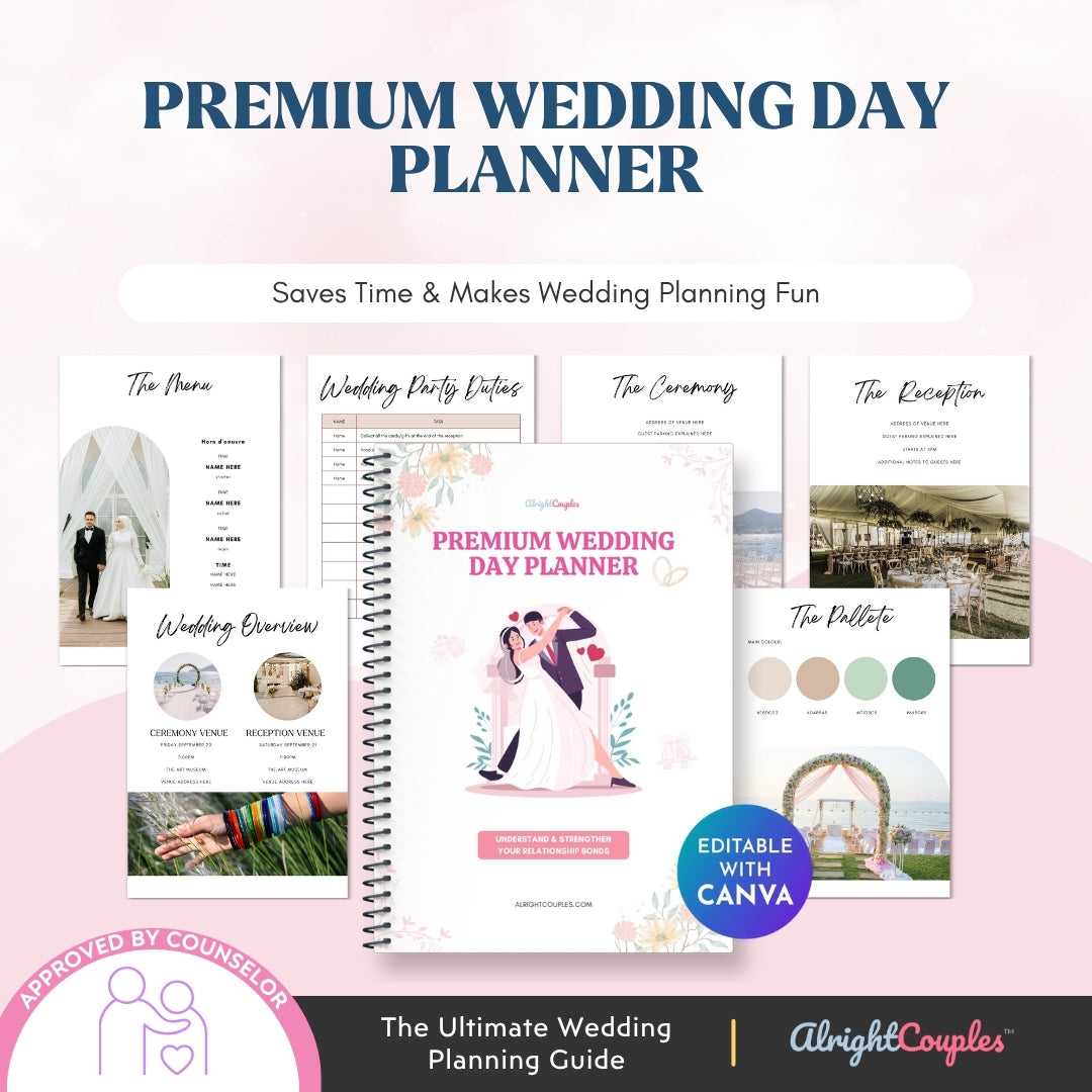 The Premium Wedding Day Planner: Complete Planning Guide