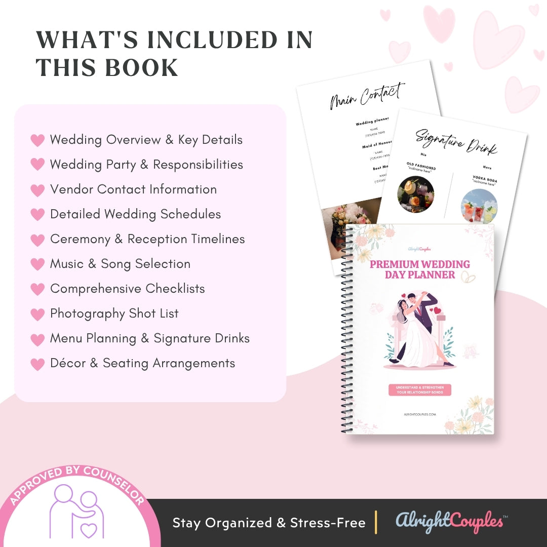 The Premium Wedding Day Planner: Complete Planning Guide