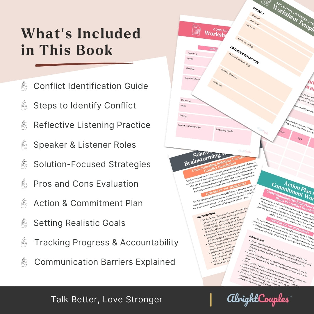 The Ultimate Conflict Resolution Workbook – Turn Arguments Into Understanding