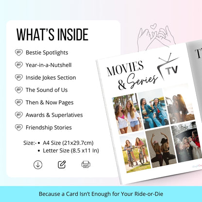 Friendship Magazine Template – The Ultimate Gift for Your Bestie
