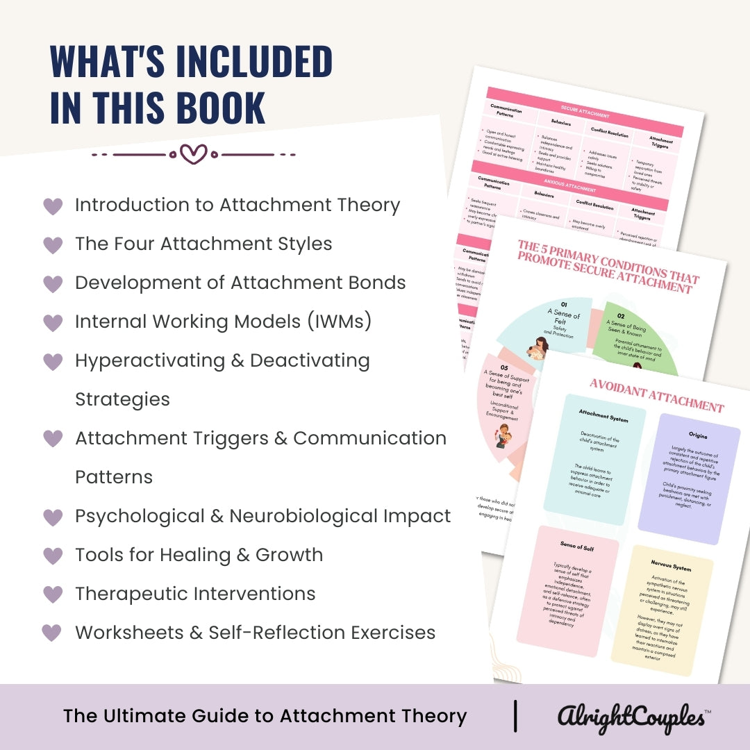 The Attachment Styles Workbook – Heal Triggers & Build Secure Bonds