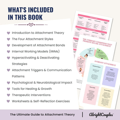The Attachment Styles Workbook – Heal Triggers & Build Secure Bonds