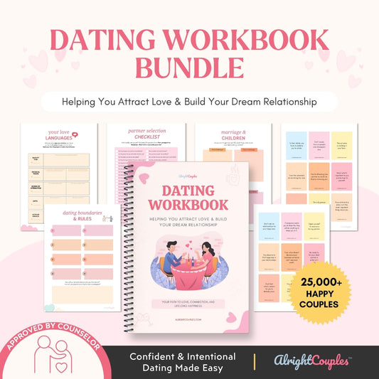 Dating Workbook Bundle – Build Healthy Relationships