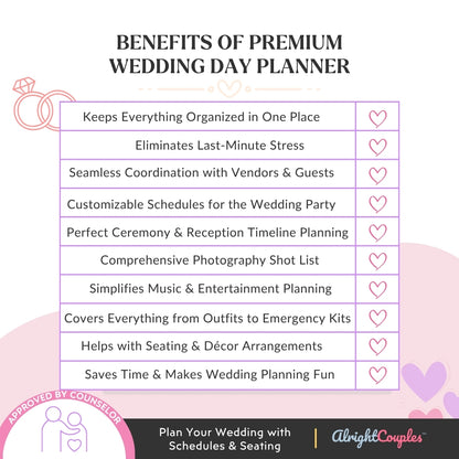 The Premium Wedding Day Planner: Complete Planning Guide