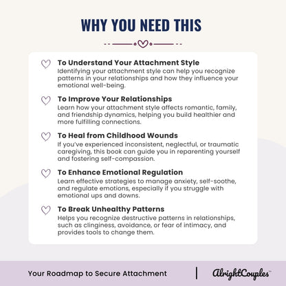The Attachment Styles Workbook – Heal Triggers & Build Secure Bonds