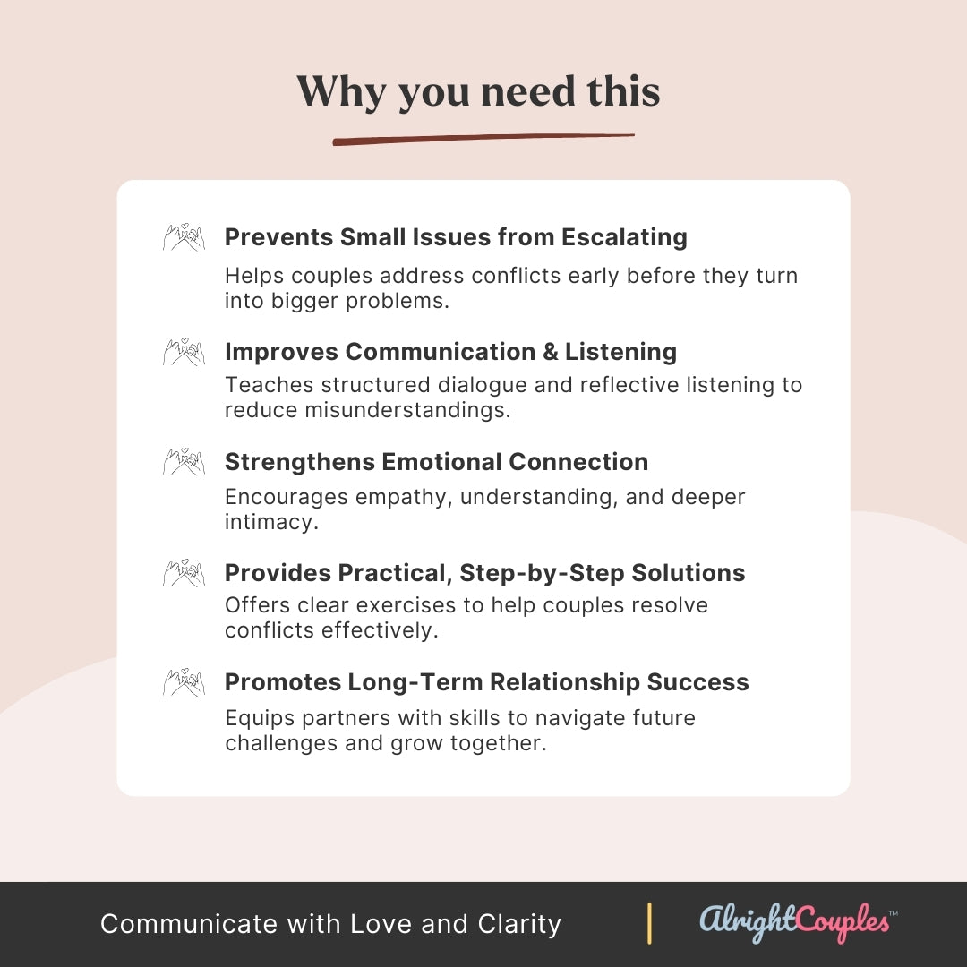 The Ultimate Conflict Resolution Workbook – Turn Arguments Into Understanding