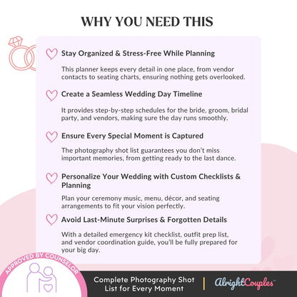 The Premium Wedding Day Planner: Complete Planning Guide