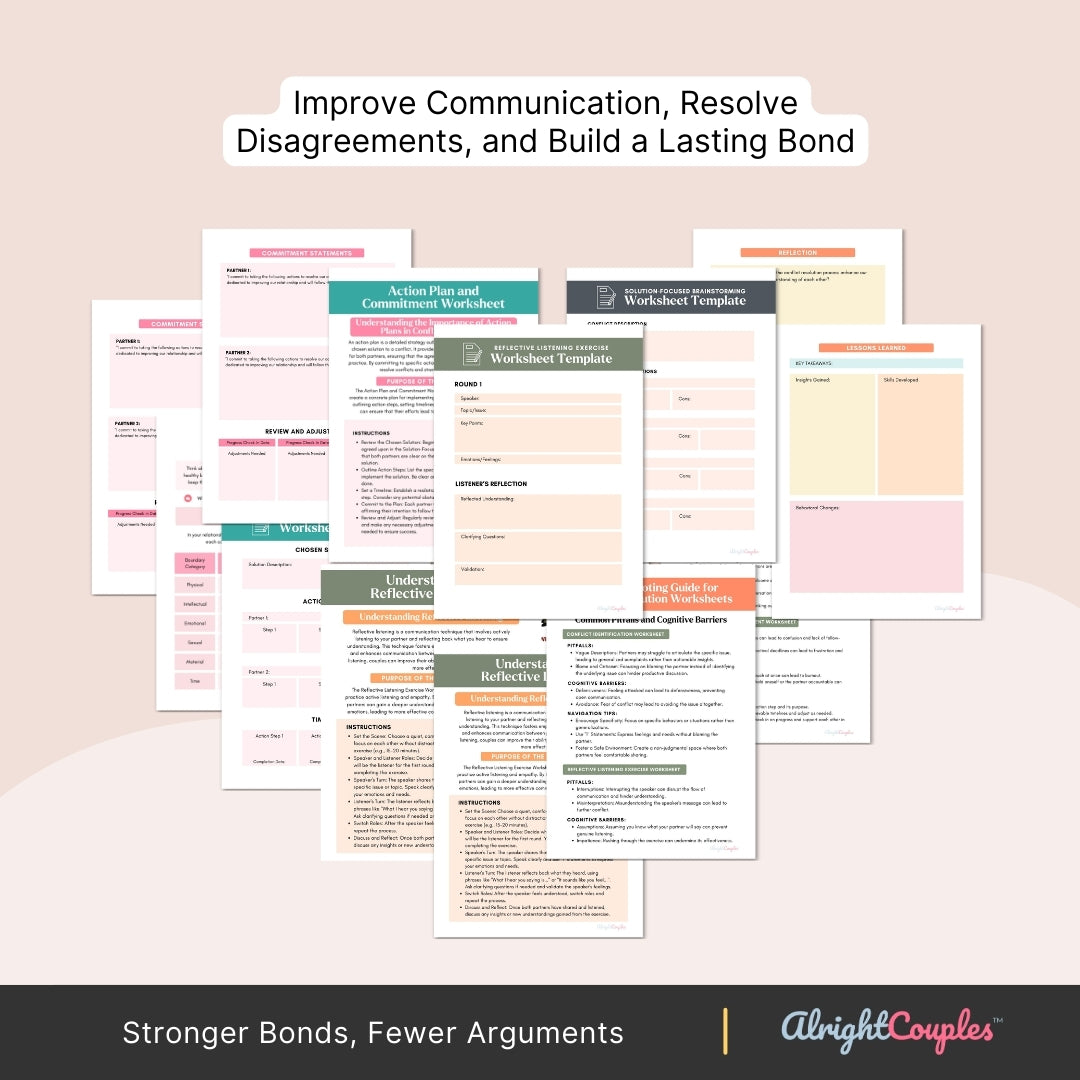 The Ultimate Conflict Resolution Workbook – Turn Arguments Into Understanding