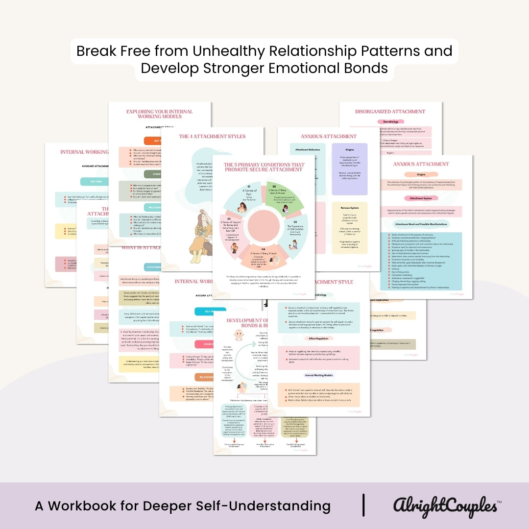 The Attachment Styles Workbook – Heal Triggers & Build Secure Bonds
