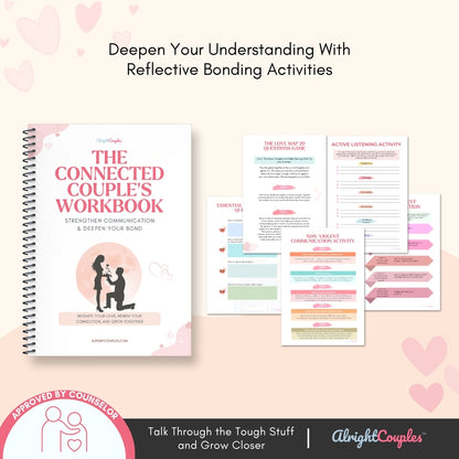 The Deep Connection Relationship Bundle | 5 Therapy-Based Workbooks for Communication, Trust & Emotional Intimacy