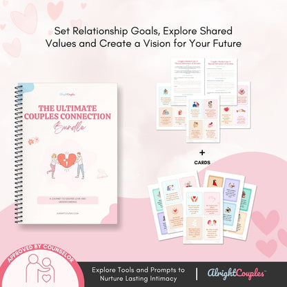 The Ultimate Date Night & Intimacy Builder Bundle – 5 Tools in 1 bundle for Connection, Games, Growth & Romance
