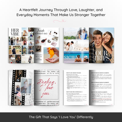 Couples Magazine Template – Turn Your Love Story Into a Luxury Keepsake