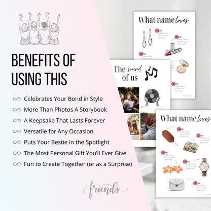 Friendship Magazine Template – The Ultimate Gift for Your Bestie
